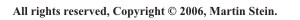 Copyright  2006, Martin Stein.